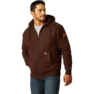 Volledige rits hoodie Ariat Rebar Sherpa-Lined