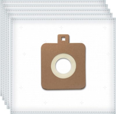 5x Dparts stofzuigerzakken en 1 filter - geschikt voor Rowenta Compacteo Ergo - Accessimo - City Space - Mini Space - Tefal - Moulinex
