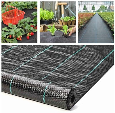 Onkruidbarrière voor Tuin - Bodembedekkend Landschapsstof (3FTX100FT)