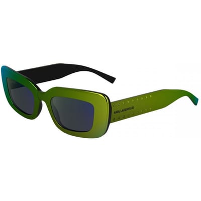 Karl Lagerfeld Lunettes de Soleil Femme N 300 Kl6164s Metallic Mirror Green on Black/50-20-142