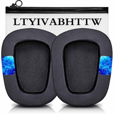 Dailygoods - G935 Cooling Gel Earpads - Compatibel met G935 G933 G633 G635 Headset, hybride stof koelgel vervangende oorkussens (hybride stof)
