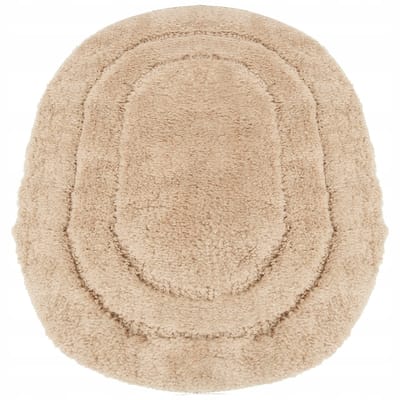 Zachte Beige Badmat Antislip 50x80cm - Absorberend & Wasbaar
