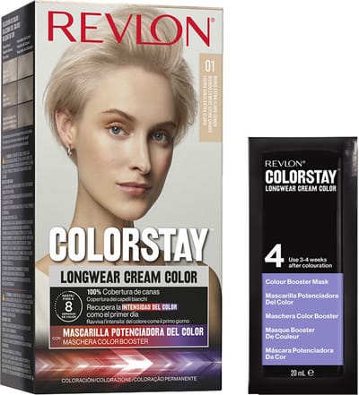 Permanente Kleur Revlon Colorstay Nº 001 Grijs
