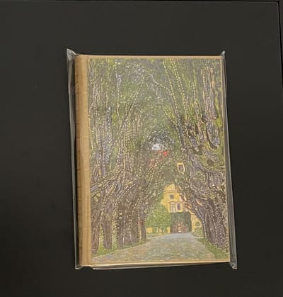 Hardcover Notitieboek 'Doorgang in Park van Slot Kammer' Gustav Klimt