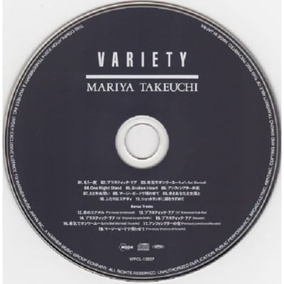 Variety - Mariya Takeuchi