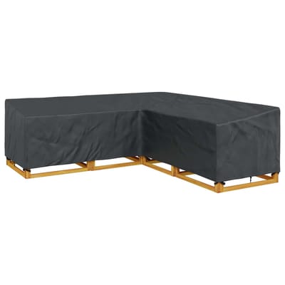 vidaXL - Meubelbescherming - 270 - x - 270 - x - 80 - cm - 600D - Oxford - stof - L-vorm