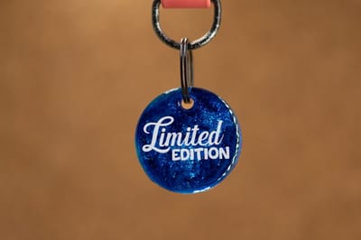 Crackerjack hondenpenning - Fun tag - Limited Edition - slijtvast - moddervast - uniek - leuk als cadeau