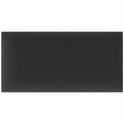 Stegu Duo Serie - Zwart Bekleed Paneel - 60x30 cm - Matte Staal Afwerking