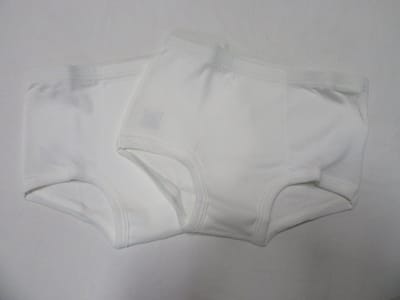 Petit Bateau - 2 pack - Onderbroek - Slip - Jongen - Wit - 8 jaar 126