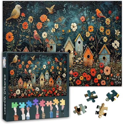 Legpuzzel 1000 stukjes - Volwassen puzzel - Ontspanning thuis - Hoge kwaliteit vormen - 70 x 50 cm - Kleurrijk kunstwerk
