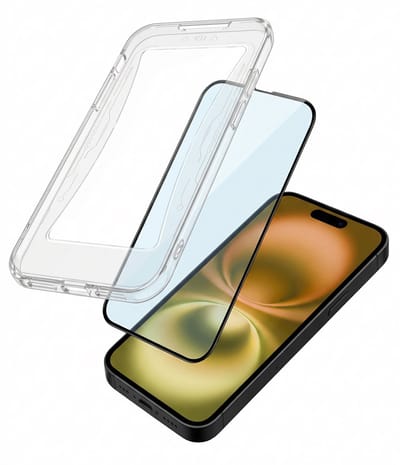 Screenprotector - Geschikt voor Apple iPhone 16 - Met Installatie Kit - Gehard Glas - Beschermglas - Tempered Glass - Screen Protector
