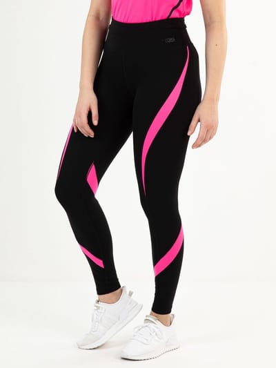 Sjeng Sports YARDLEY - Maat: XS Zwart - Fitness & Training Legging Vrouwen - Sportlegging - 68% polyamide, 32% elastaan