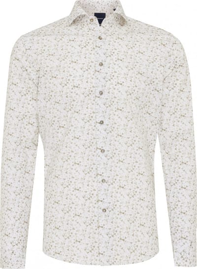 Tresanti Camilio Shirt With Faded Flowers Olive (TRSHIA377 - 905)