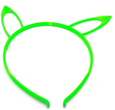 Diadeem met punt oren groen - kinderfeestje - verjaardag