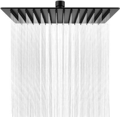 Dailygoods- Douchekop 30 cm - Luxe Regendouchekop - Roestvrij Staal 304 - Waterbesparend - Schokbestendig - Eendelige Vorm - Regendouche