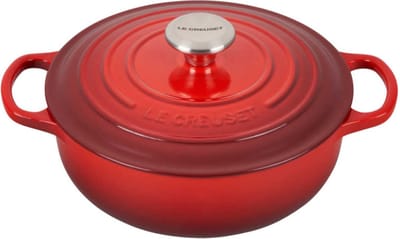 Le Creuset Braadpan Sauteuse 24cm Rood
