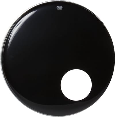 Remo ENCORE Ambassador Ebony 20" Bass Drum Reso - Bass drumvel