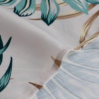 Unyqoos ® Tafelkleed Met Bladermotief Voor Stijlvolle Tafeldecoratie, 110 x 160 cm, Wasbaar Polyester