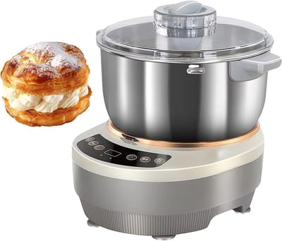 Elektrische Deegmenger - Keukenmachine - Deeg Kneden Rijzen - Automatische Temperatuurregeling - 7 Liter Capaciteit