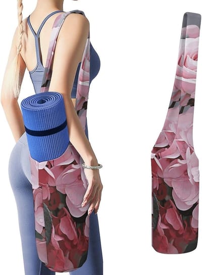 Yoga Mat Tas - Yogatas Carrier - Sporten en Trainen - Multifunctioneel Ontwerp - 50x40x18cm - Wit