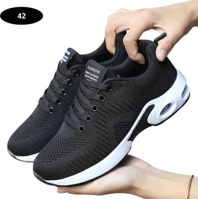 Bovista Tennisschoenen - Heren - Dames - Tenniskleding - Indoor - Outdoor - Zwart - Maat 42