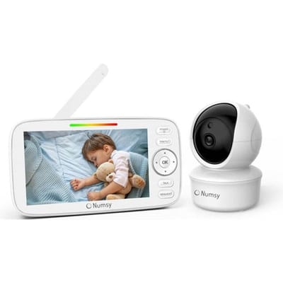 Numsy Babyfoon Parent Pro met Camera - Baby Monitor Camera - Babyphone