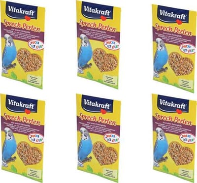 Vitakraft - Vogelsnack - Spreekparels Parkiet - 20 gram - per 6 zakjes