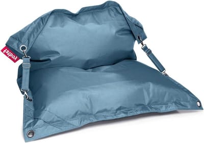 Zitzak - Loungestoel Binnen Buiten - Ontspannen Zitten - Aanpasbare Zitpositie - 185 x 137 cm - Jeans Lichtblauw
