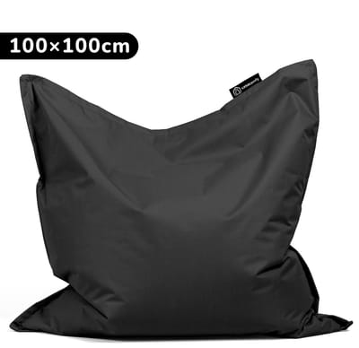 Casacomfy - Original Zitzak - Zitkussen - 100x100 - Zwart - Binnen & Buiten