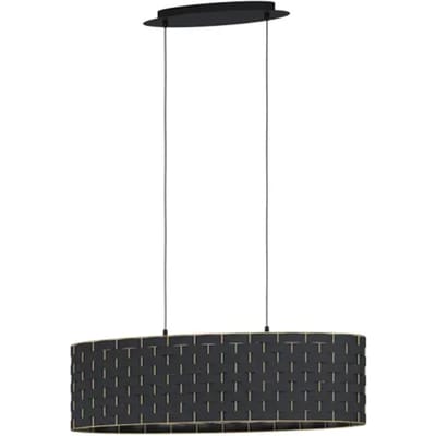 EGLO MARASALES hanglamp, zwart, geelkoper