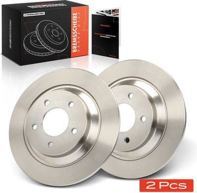 Frankberg 2x Remschijven Achteras voor Mazda 5 CR CW 18L