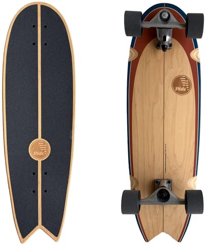 Slide SurfSkate Swallow Kaolin 33” – Surf Skateboard