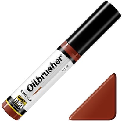 AMMO by Mig Jimenez Hobbyverf Enamel verf - MIG 3510 Oilbrusher Rust Oilbrusher(s) - 10 ml