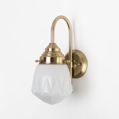 Wandlamp Rocket Meander Brons - Art Deco Trade