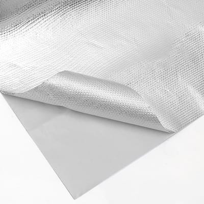 Dailygoods- Warmtebeschermmat 60 x 280 cm - Aluminized Isolatie - Zelfklevend - Hoge Temperatuur Bescherming - Praktische Bescherming - Vezelglas Materiaal - Warmte-isolatie