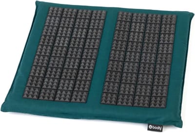 Voet Acupressuur Mat - Ontspanningsmat Voeten - Stimuleert Reflexzones - 648 Acupressuurpunten - Kleine Mat - Petrol