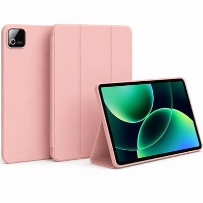 ChiGuard Hoesje geschikt voor Xiaomi Pad 8 / Xiaomi Pad 8 Pro Hoesje – Shock Proof Hoesje – Smart Cover - Rose