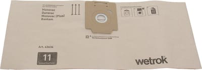 Stofzuigerzak Papier - Wetrok MV11 (P-10) 42634