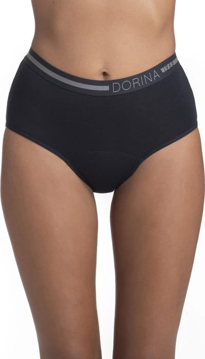 2-pack Menstruatie Midi Slip - Menstruatieondergoed - Incontinentie ondergoed - Zwart / M