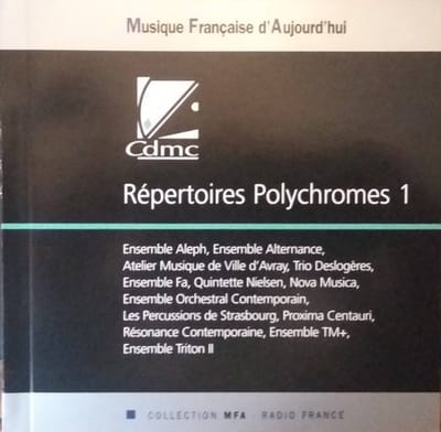 Various Artists - Répertoires Polychromes 1 (CD)