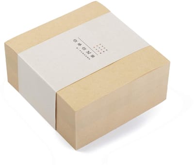 Dailygoods - Blank Notitie Papier 4x4 inch - 400 Bladen Notitieblok