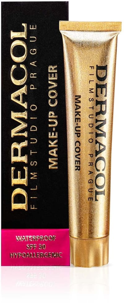 Dermacol Full Coverage Matte Foundation - Waterproof Make-Up - Olieachtige Huid - SPF 30 - Extreme Dekking - Langdurig Gebruik