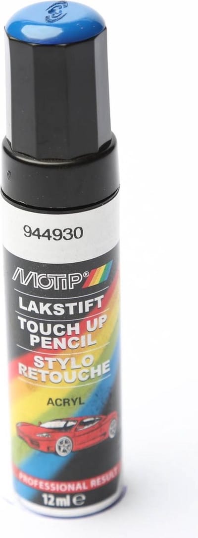 Motip 944930 - Auto lakstift - Blauw - 12 ml