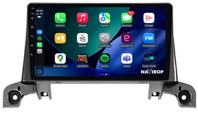 Geschikt voor Peugeot 3008 (2016 t/m 2024) | 4+64GB 8-CORE | 10 inch Android 15.0 CarPlay autoradio | Draadloos CarPlay & Android Auto | Externe microfoon | Bluetooth & WiFi | NAVIBOP NB-4987 | Bouwjaar 2016 t/m 2024