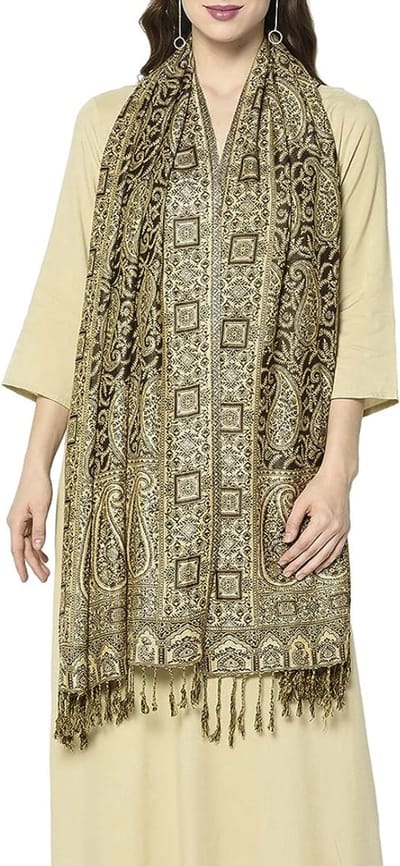 N3 Collecties zachte viscose dames sjaal, stola's