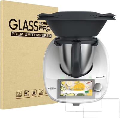 Screenprotector geschikt voor Thermomix TM6 - 2 stuks Beschermglas van glas Transparante glazen schermbeschermfolie