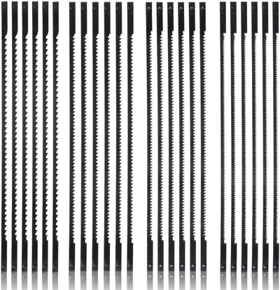 Solidchoice - 24 Stuks Decoupeerzaagbladen van Carbonstaal