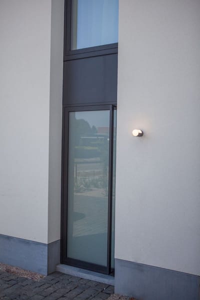 Licht-Erlebnisse - Daphnea - LED - Wandlamp - IP54 - 3000K - 500lm - van - Aluguss polycarbonaat - in - antraziet