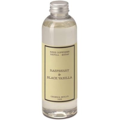 Framboos & Zwarte Vanille Cereria Molla Diffuser Navulling (200ml)