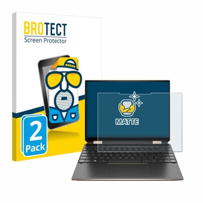 BROTECT - Screenprotector voor HP Spectre x360 (14-eX) 2021 - Folie Beschermfolie matte 2 Stuks